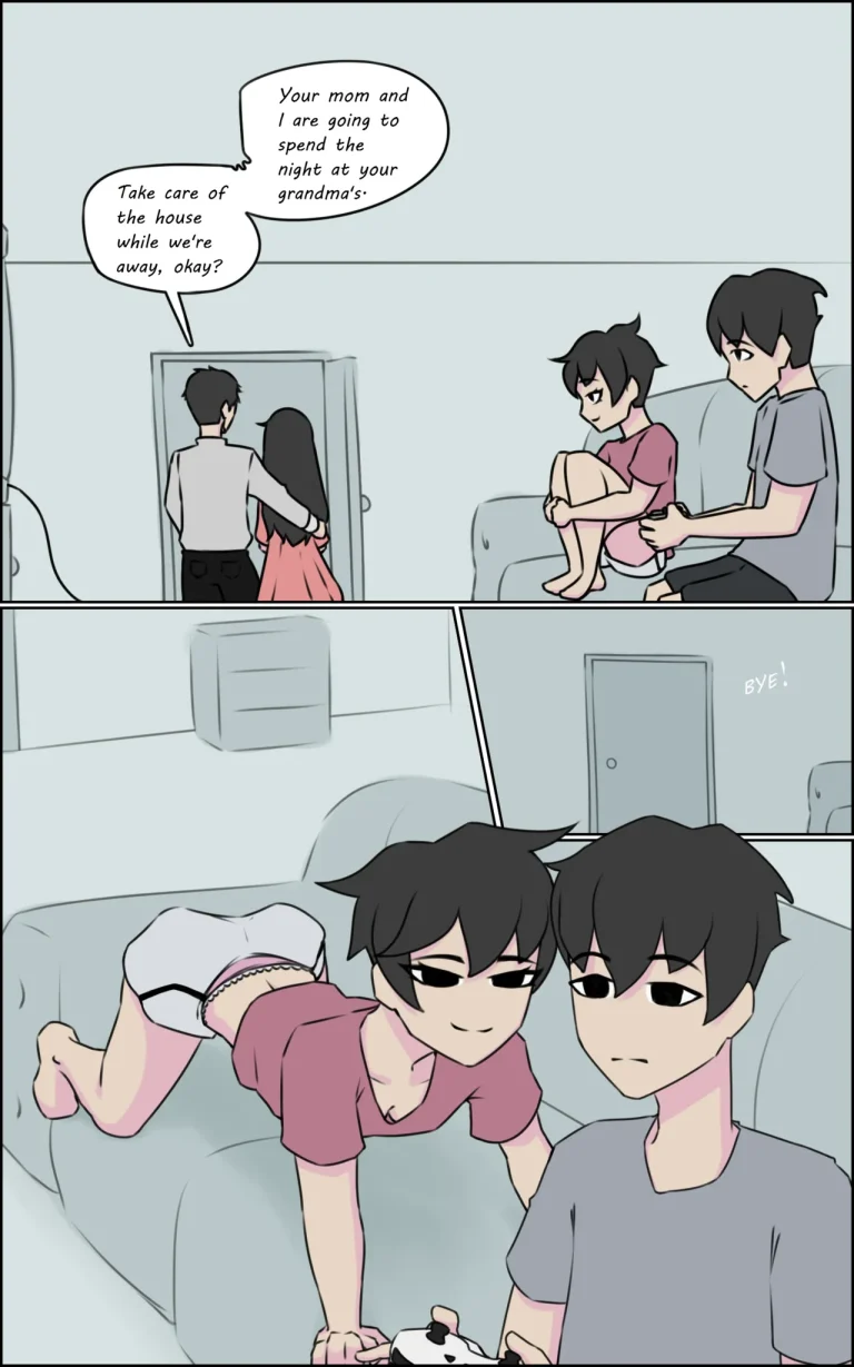 Just Me and My Sister porn comic picture 6
