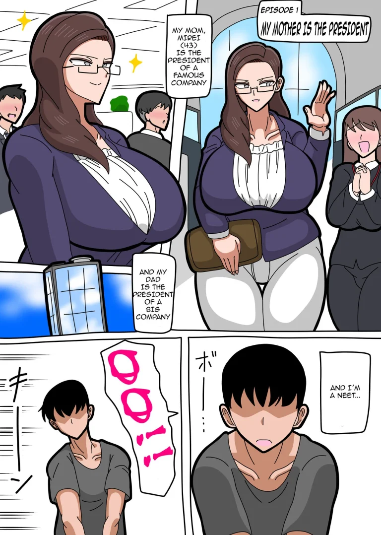 Kaa-san wa Onna Shachou | My Mother is the President porn comic picture 2