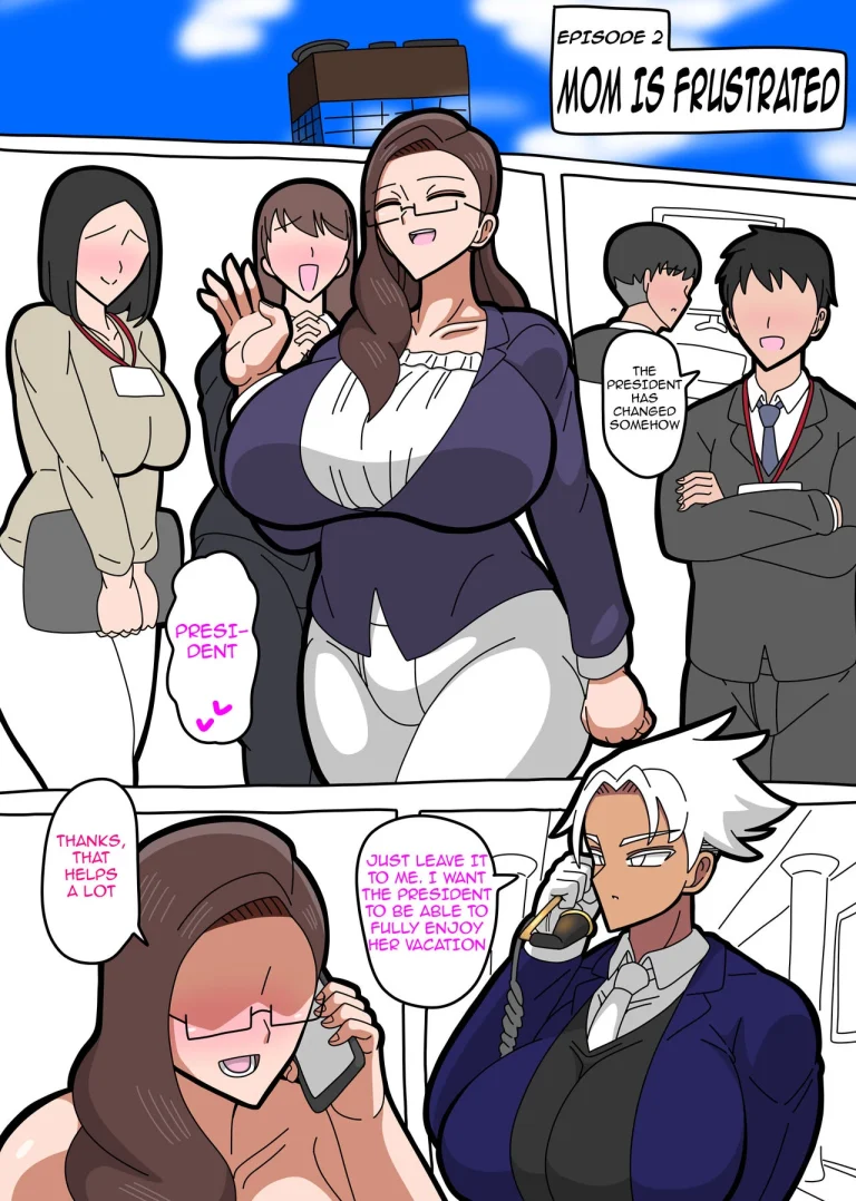 Kaa-san wa Onna Shachou | My Mother is the President porn comic picture 22