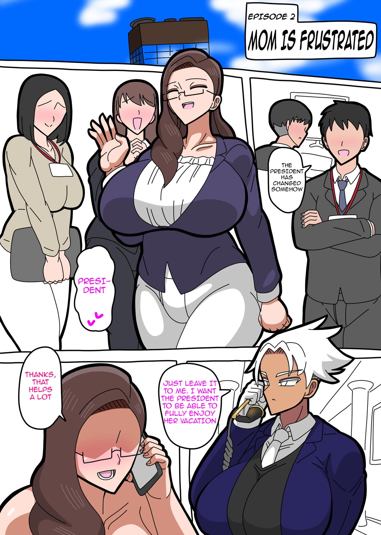 Kaa-san wa Onna Shachou | My Mother is the President porn comic picture 22