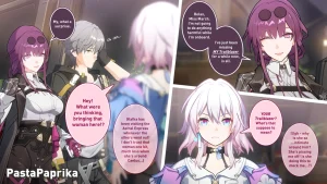 Kafka x March porn comic picture 1