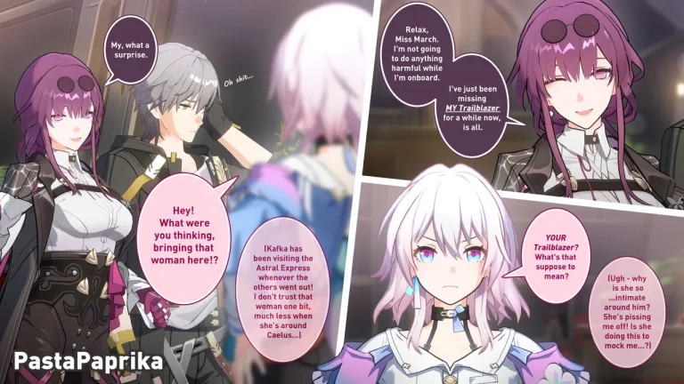 Kafka x March porn comic picture 1