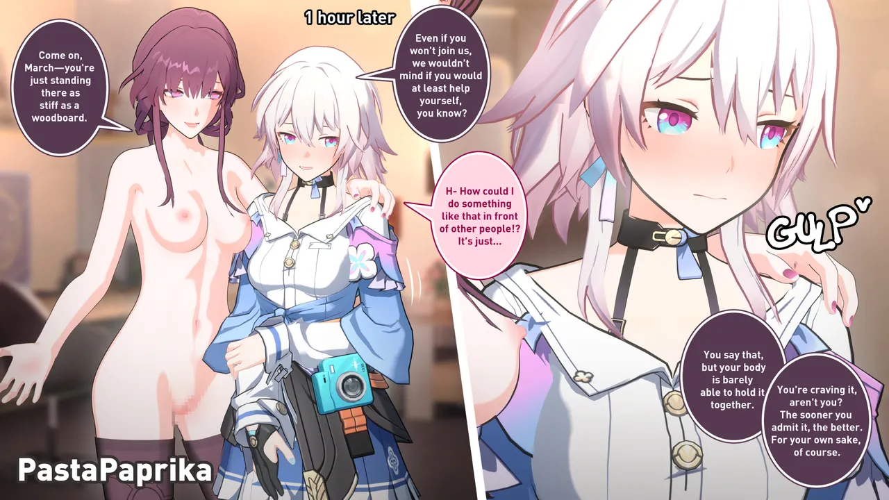Kafka x March porn comic picture 5