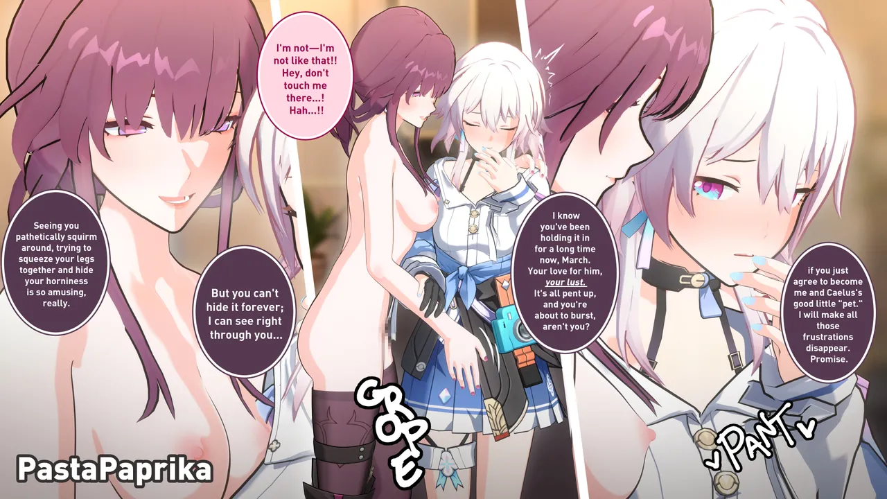 Kafka x March porn comic picture 6