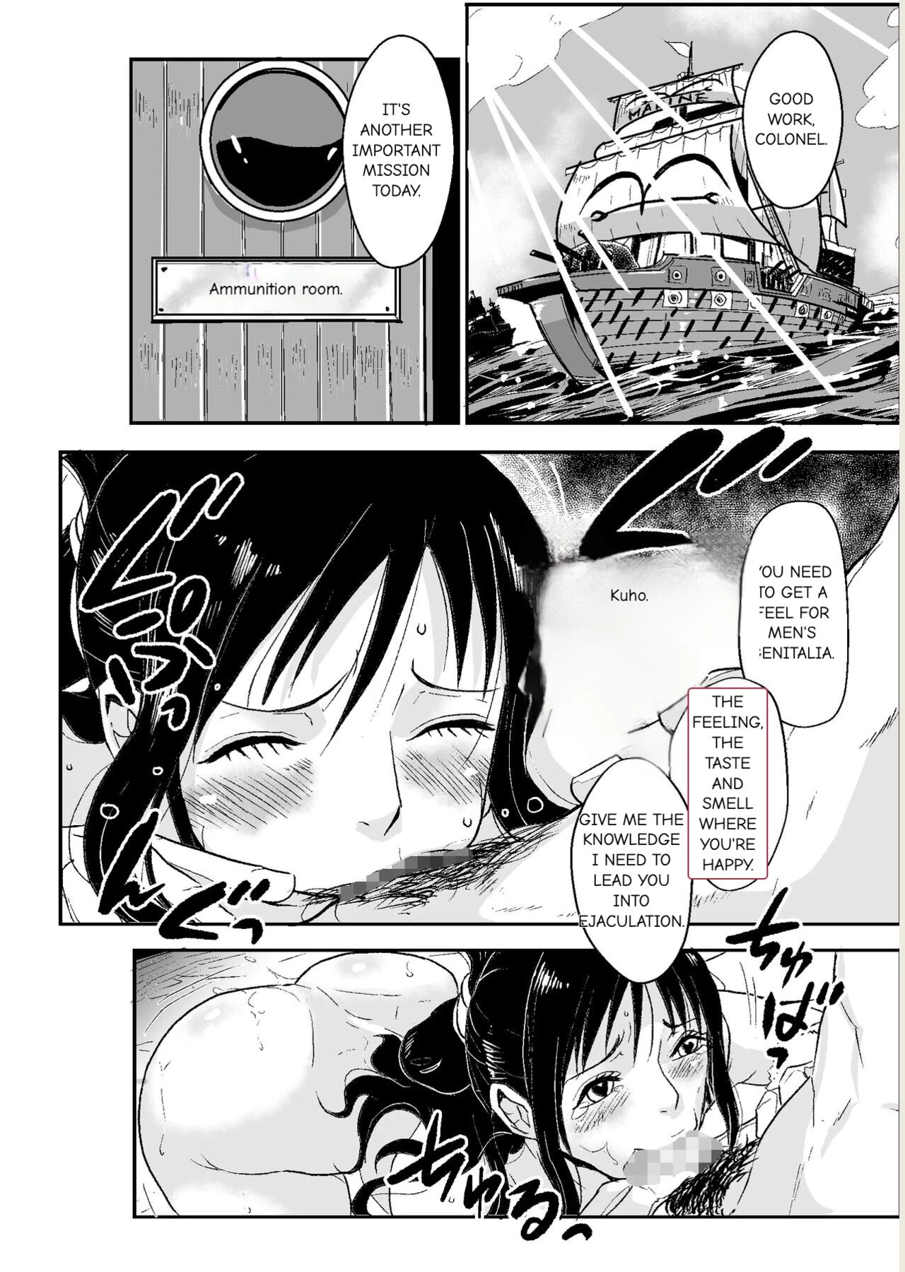 Kaigun no Onna porn comic picture 39