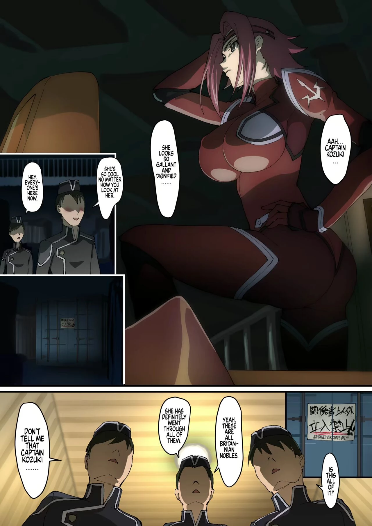 Kallen's Secret porn comic picture 1