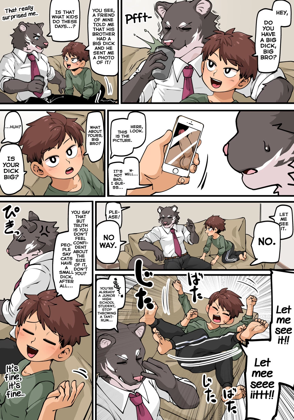 [Kaminosaki Shiten] Kyoudai [Eng] porn comic picture 2