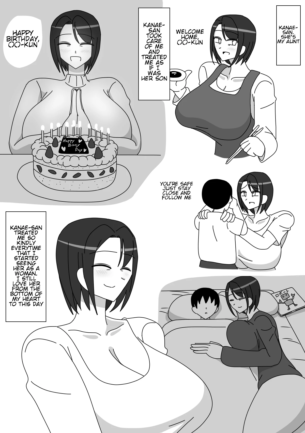 Kanae-san porn comic picture 3
