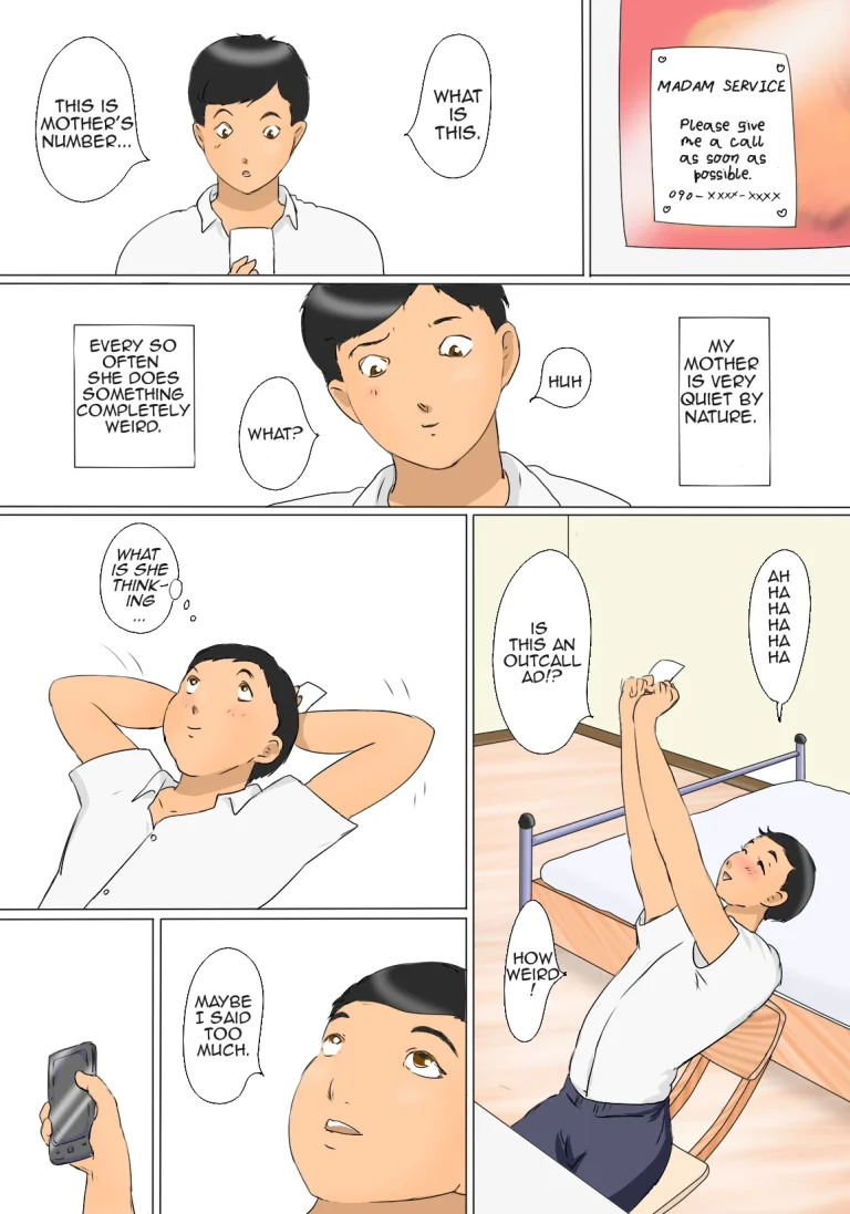 Kanako Mama no Delivery | Outcall Mother Kanako porn comic picture 6