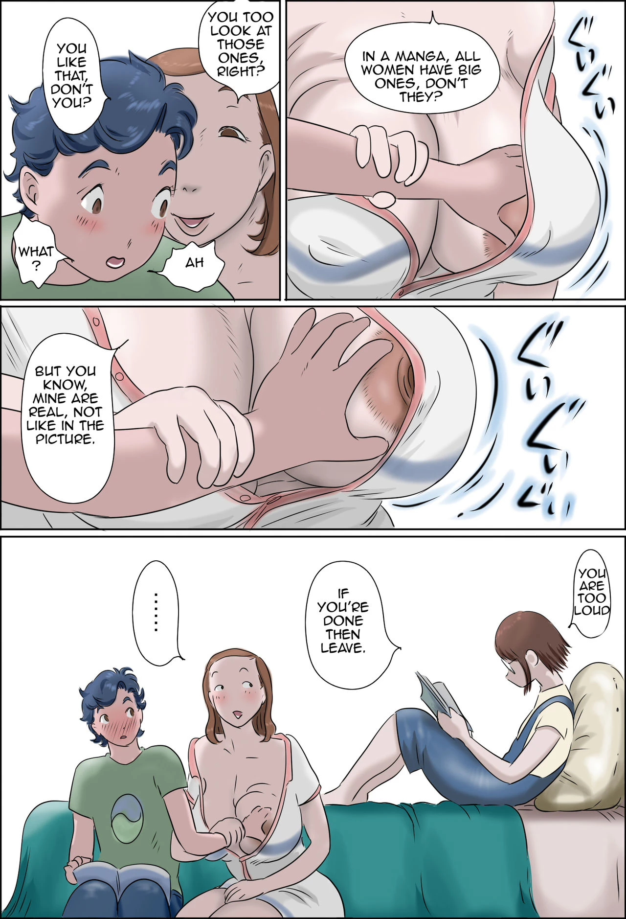 Kanojo no Hahaoya ga Guigui Sasottekuru Ken | My Girlfriend's Mother Jumps my Bones porn comic picture 17