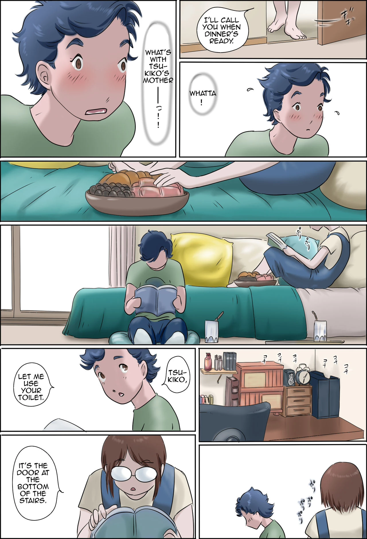 Kanojo no Hahaoya ga Guigui Sasottekuru Ken | My Girlfriend's Mother Jumps my Bones porn comic picture 18