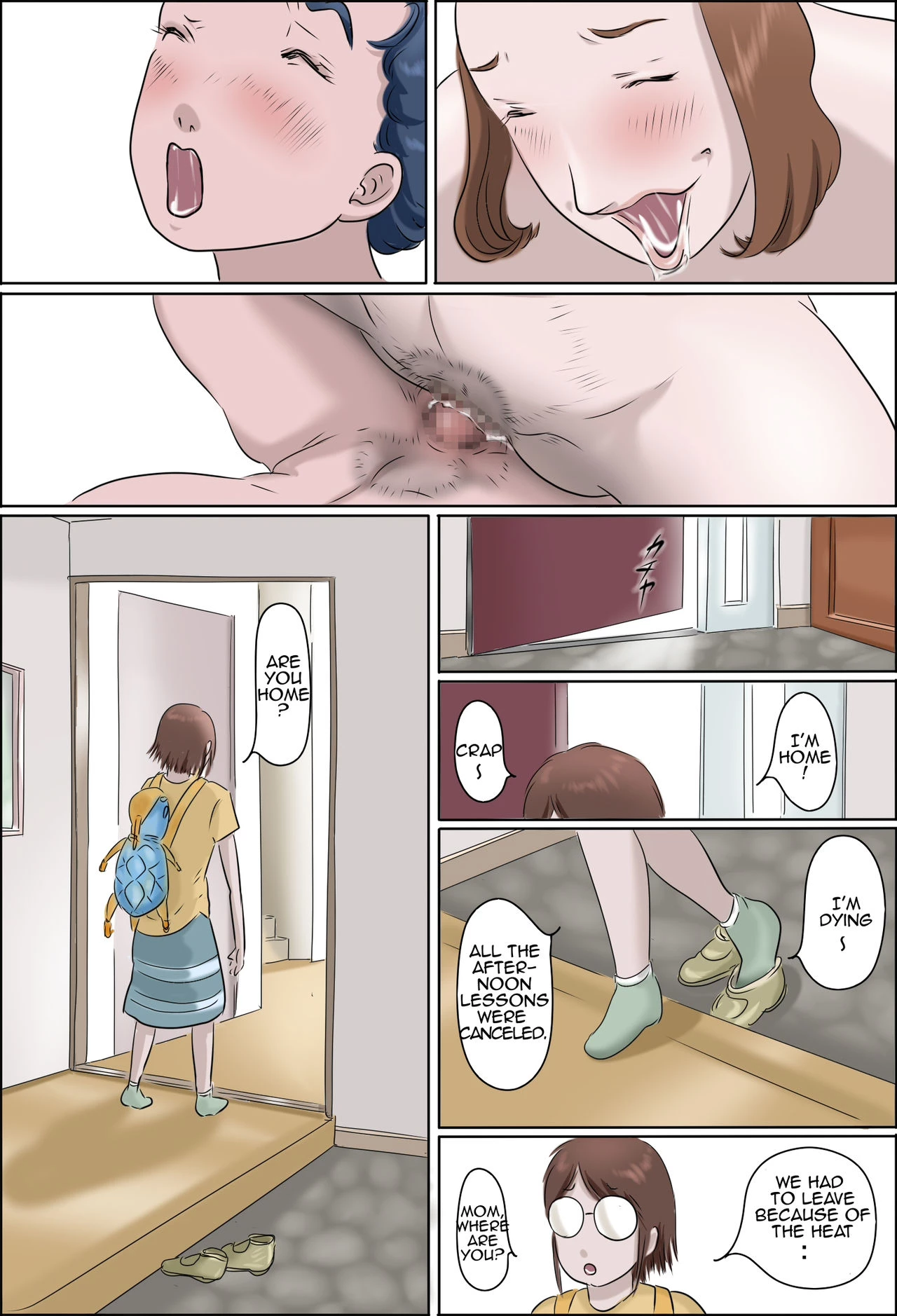 Kanojo no Hahaoya ga Guigui Sasottekuru Ken | My Girlfriend's Mother Jumps my Bones porn comic picture 54
