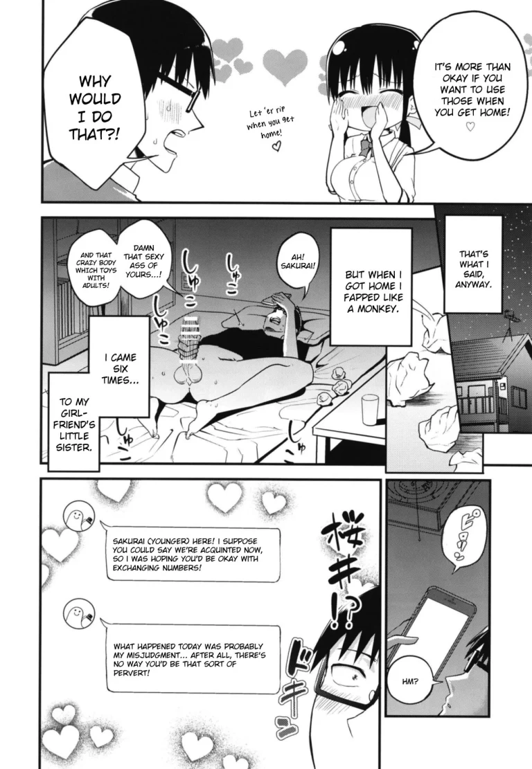Kanojo no Imouto ga Kyonyuu MiniSkir JK de Koakuma-kei porn comic picture 9