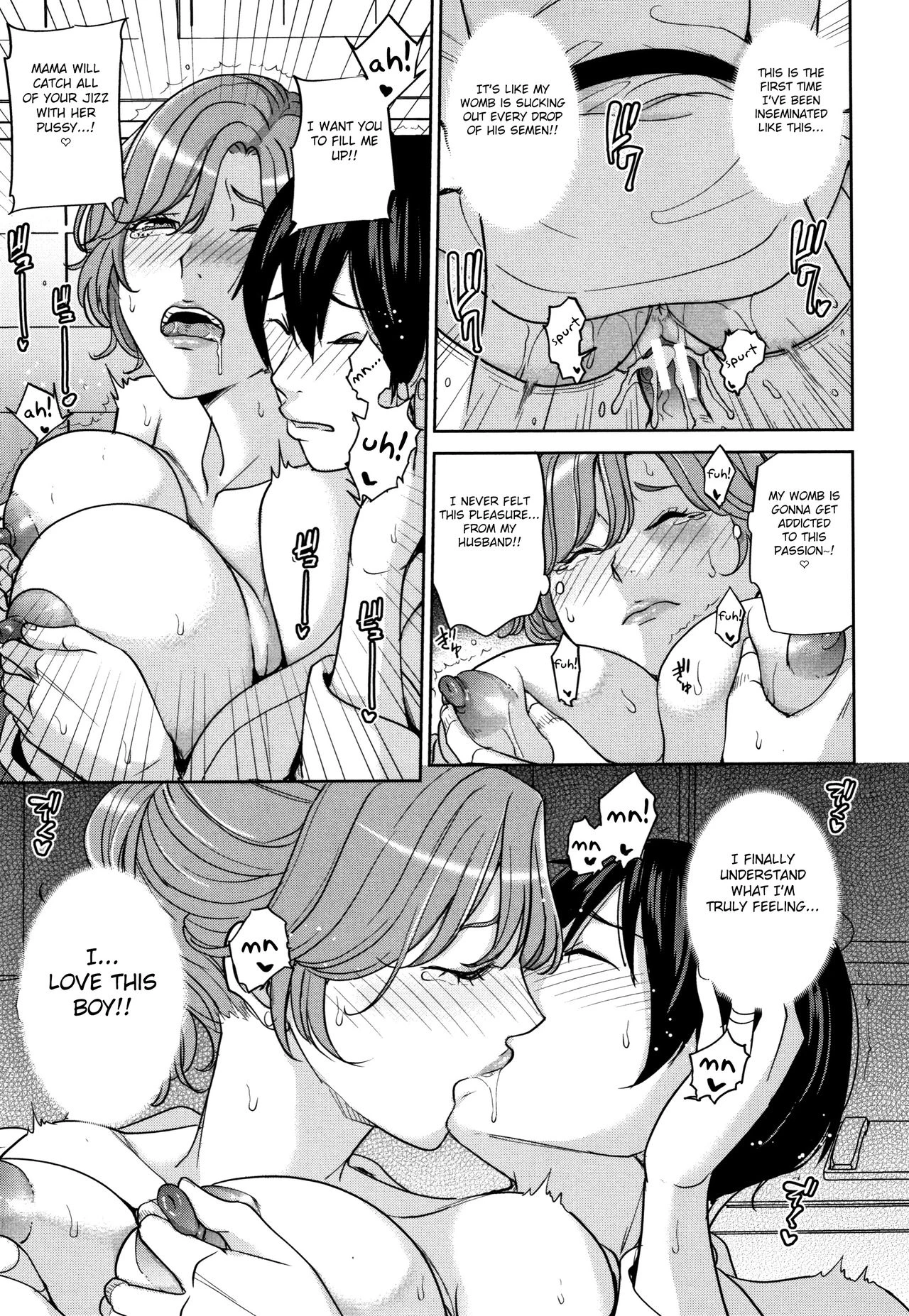 Kanojo no Mama to Deaikei de porn comic picture 169