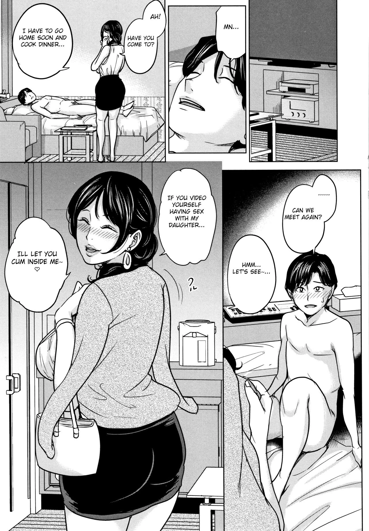 Kanojo no Mama to Deaikei de porn comic picture 31