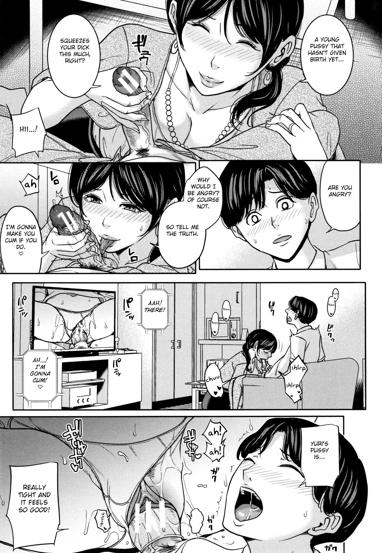 Kanojo no Mama to Deaikei de porn comic picture 35