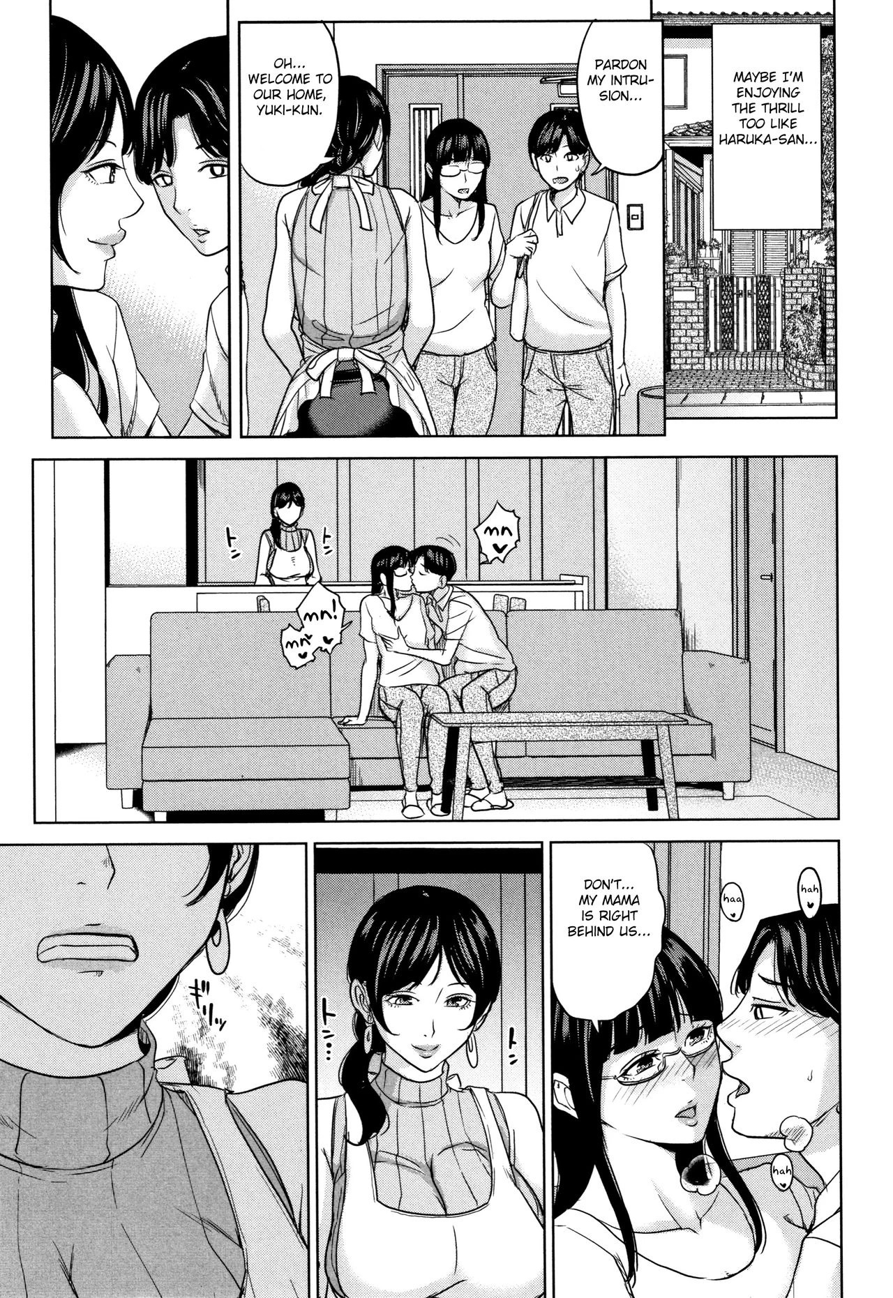 Kanojo no Mama to Deaikei de porn comic picture 49