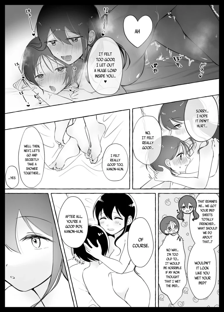Kanon-kun wants to be a Good Boy | Iiko ni Naritai Kanon-kun porn comic picture 34