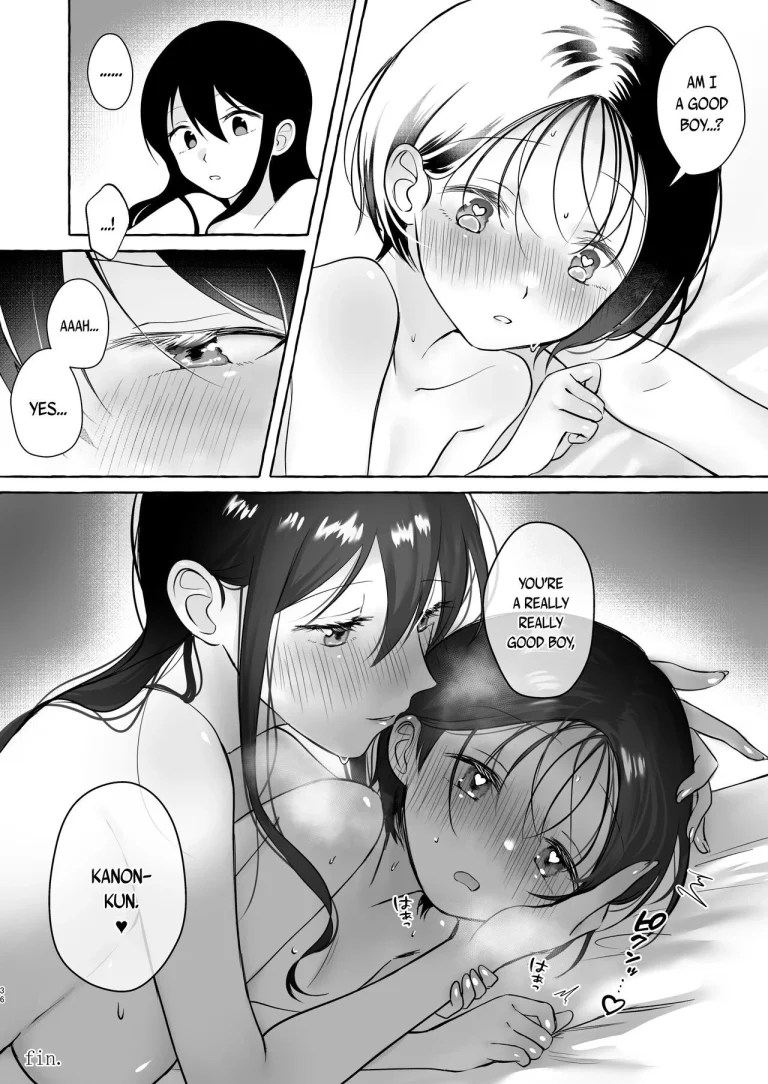 Kanon-kun wants to be a Good Boy | Iiko ni Naritai Kanon-kun porn comic picture 35