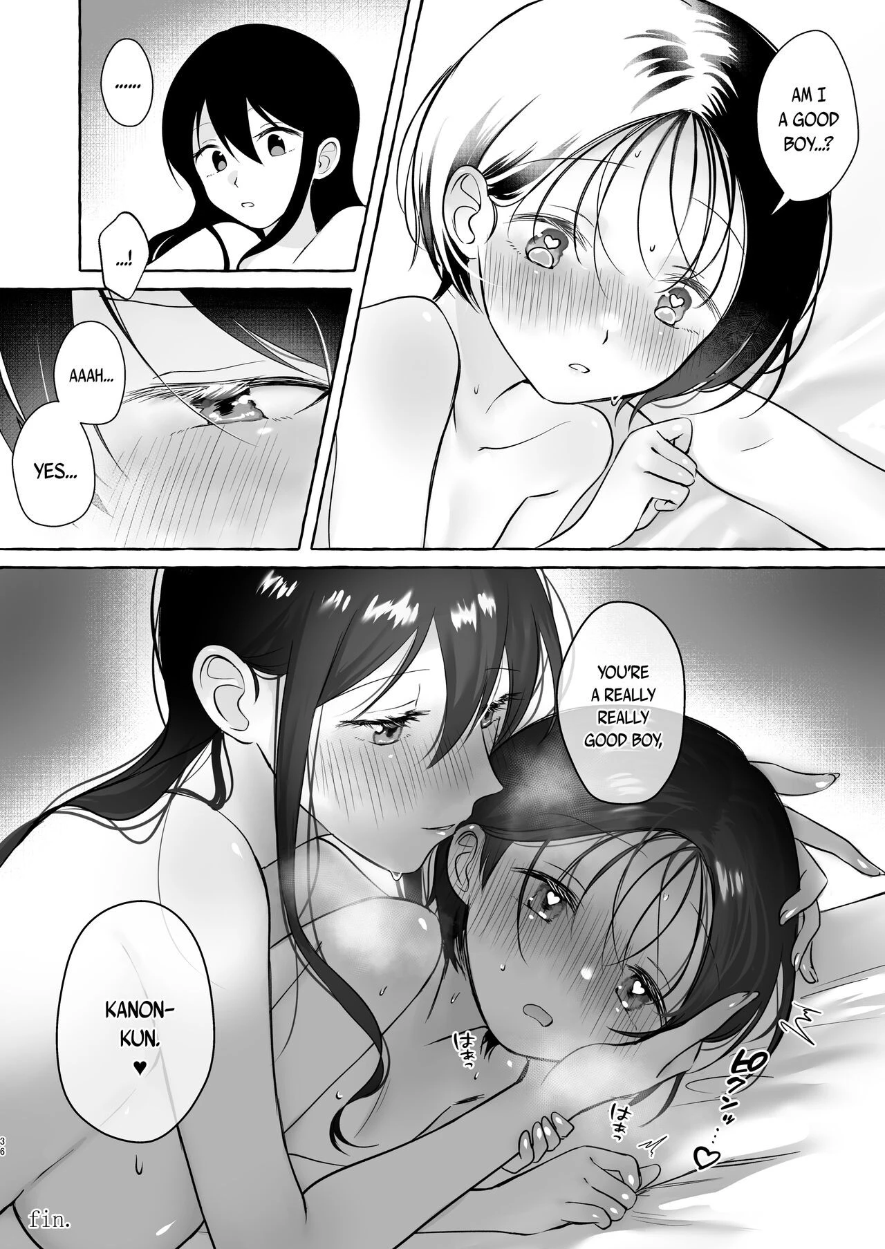Kanon-kun wants to be a Good Boy | Iiko ni Naritai Kanon-kun porn comic picture 35