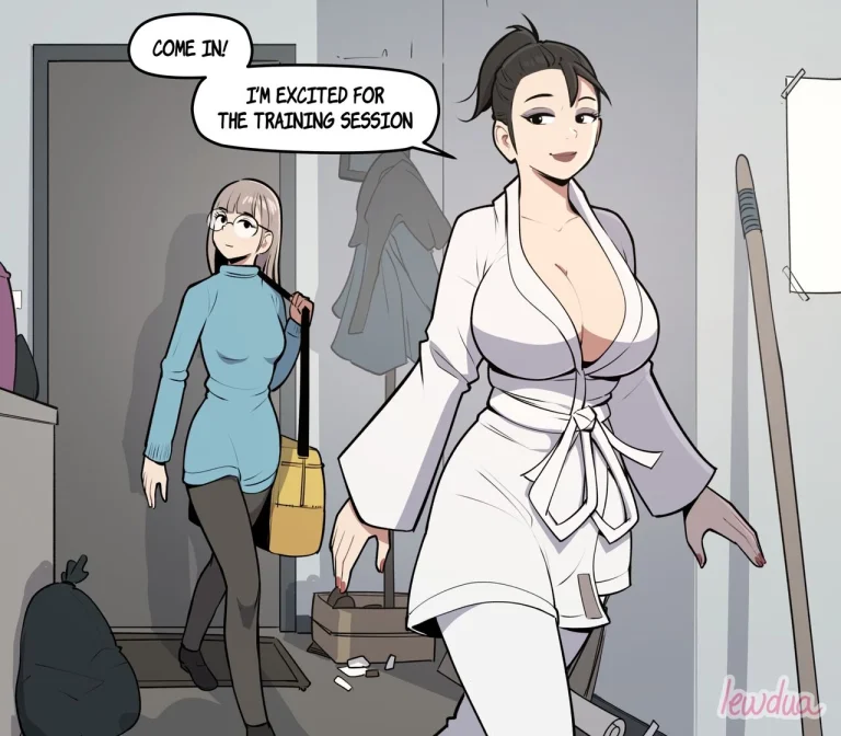 Karen Teaching Morgan porn comic picture 1