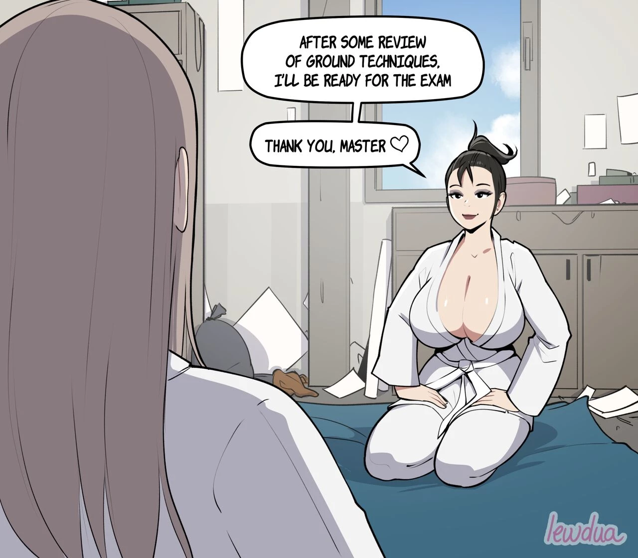 Karen Teaching Morgan porn comic picture 5