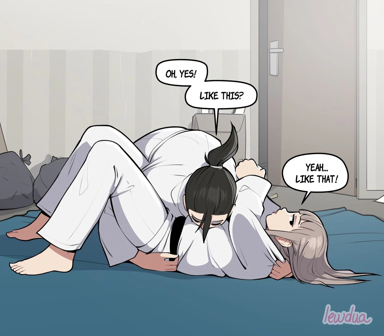 Karen Teaching Morgan porn comic picture 9