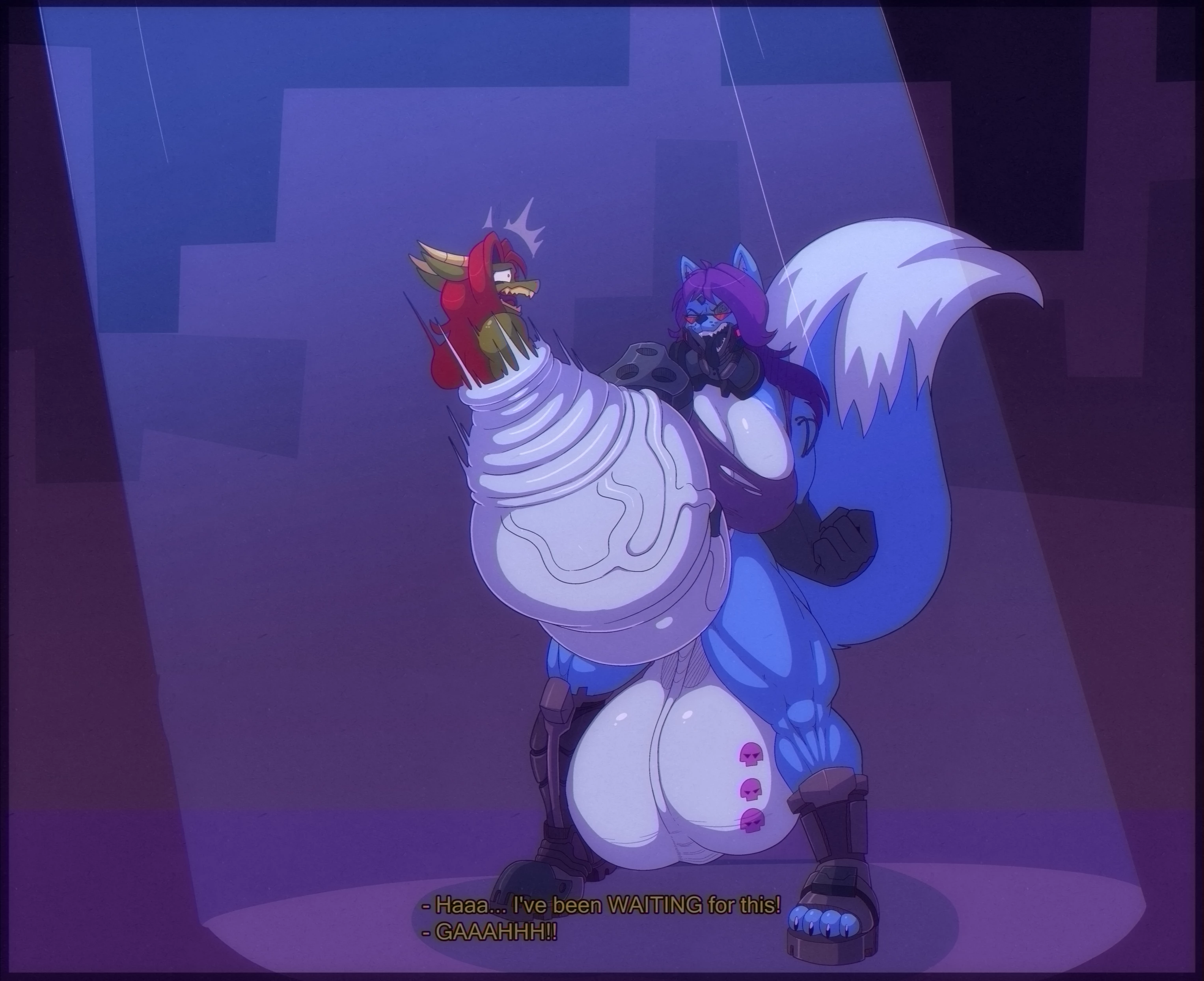 katamra ( spazman) Finally being captured by kyrie eleison futa porn comic picture 4
