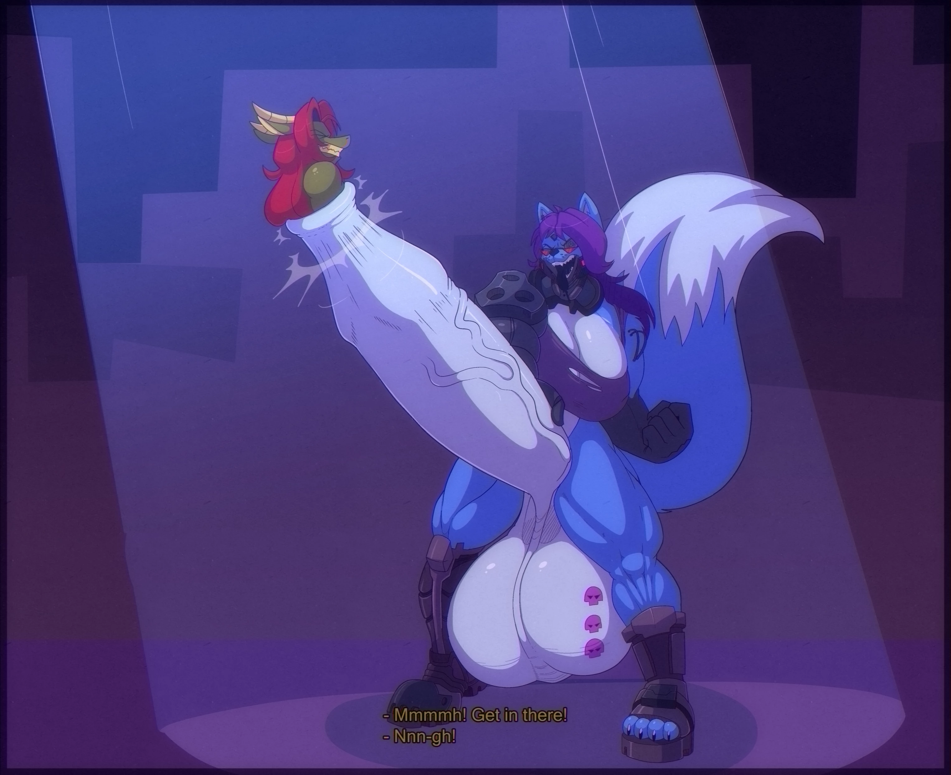 katamra ( spazman) Finally being captured by kyrie eleison futa porn comic picture 5