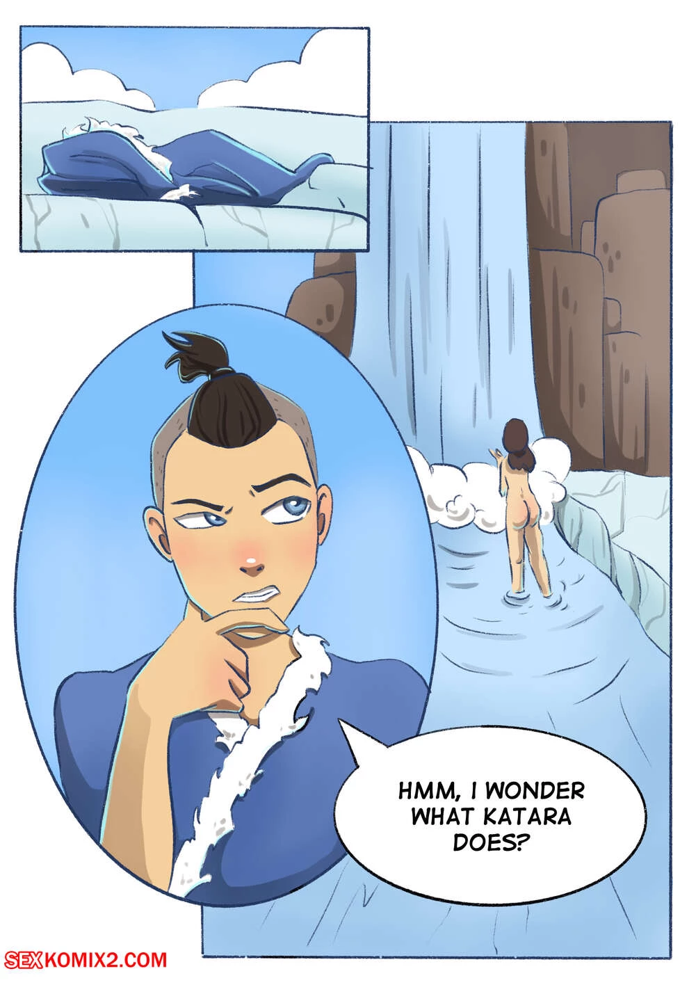 Katara and Sokka porn comic picture 3