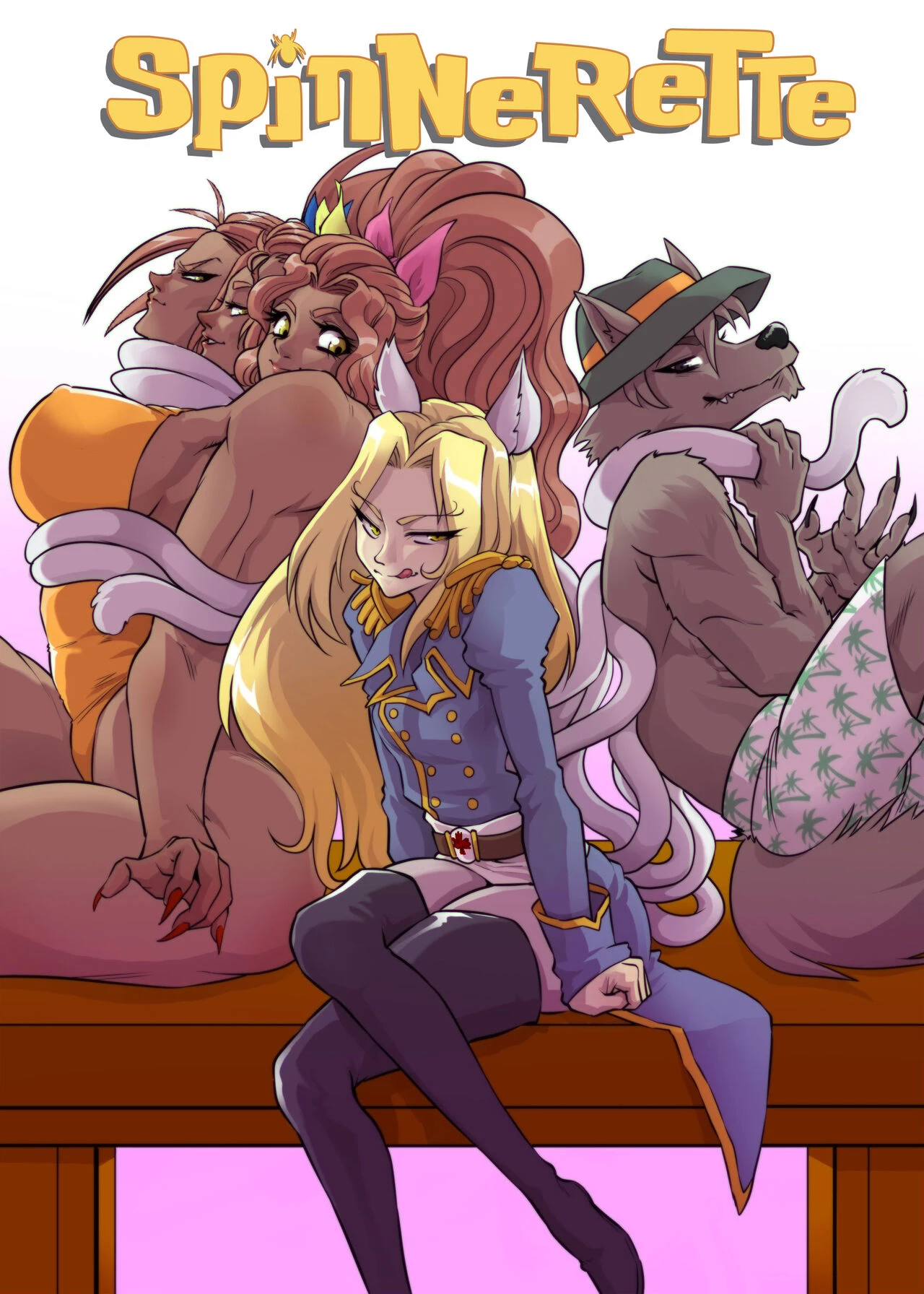 Katt x Minerva x London Part 1 + 2 porn comic picture 1