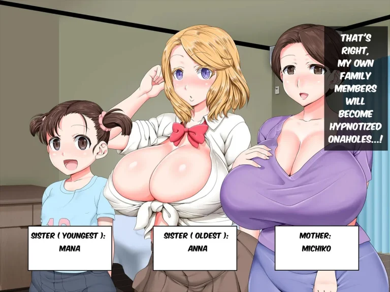 Kazoku wa Saimin Onahole | My Family is my Hypnotized Onaholes porn comic picture 5