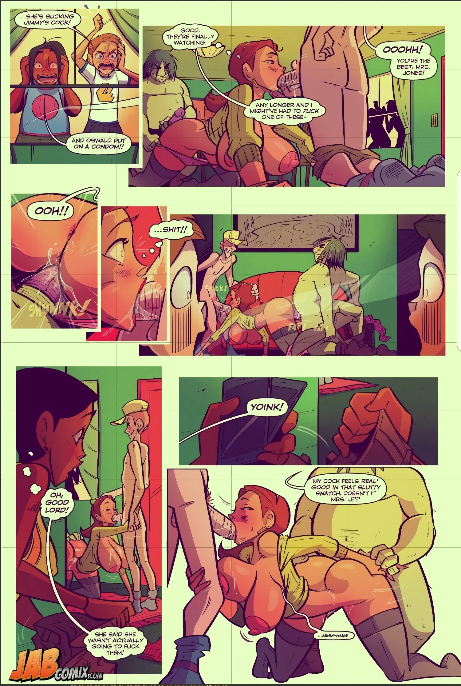Keeping It Up With Joneses 6 porn comic picture 18