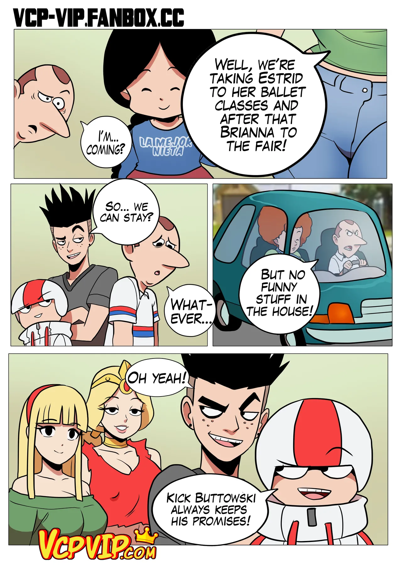 Kick Buttowski Knows Babes 2 porn comic picture 26