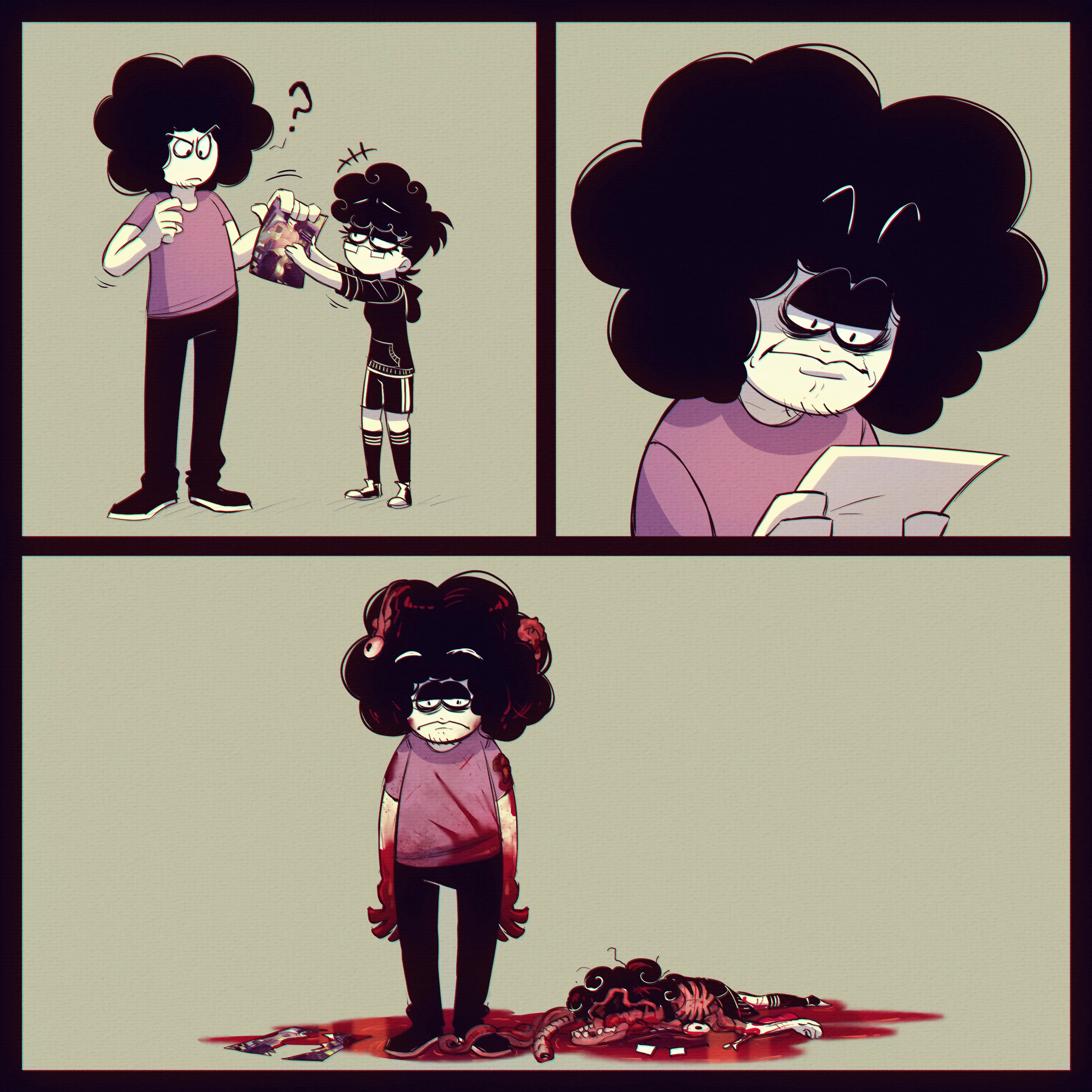 kidde jukes was Drawing sr pelo what Does he think porn comic picture 2