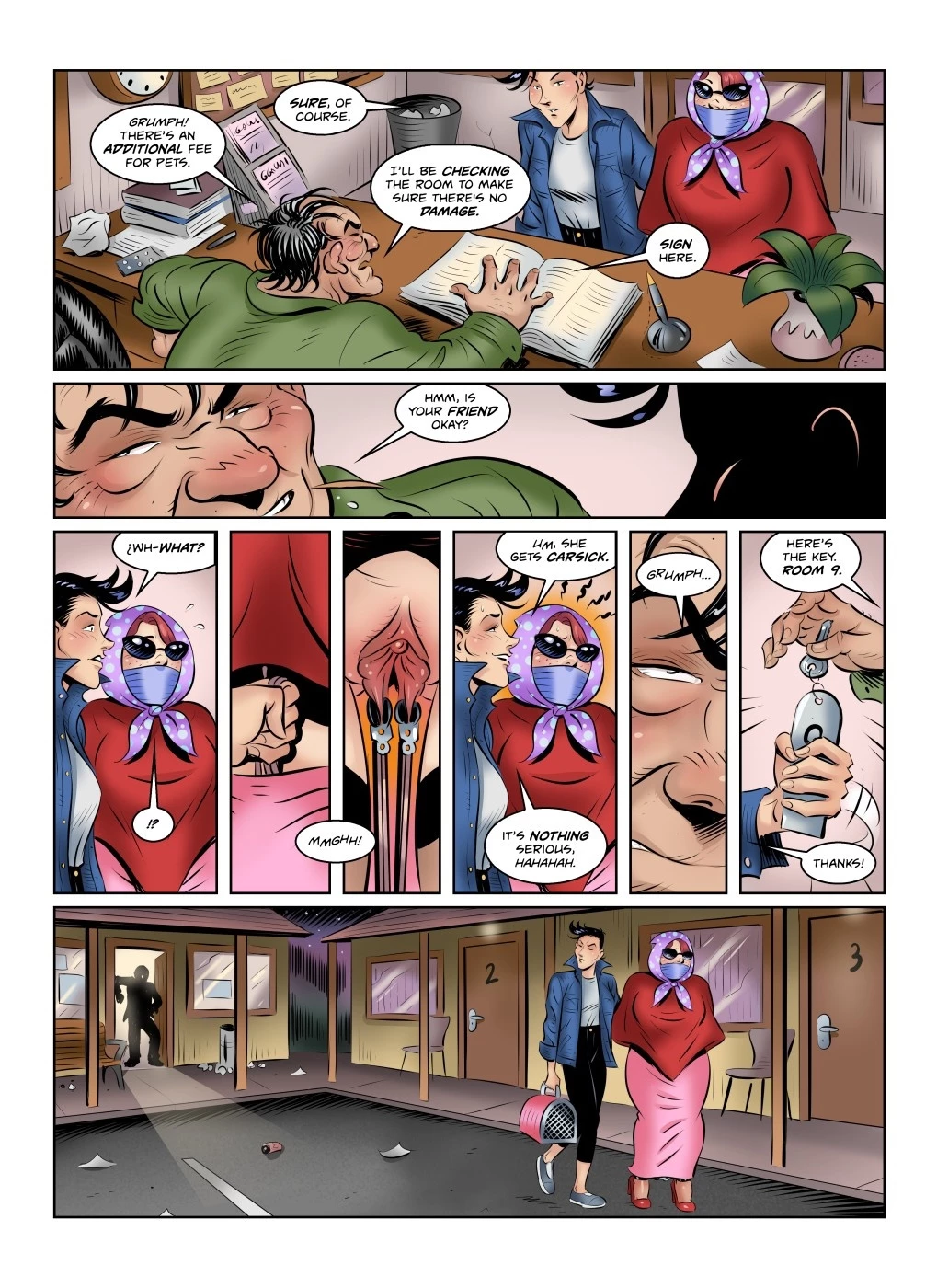 Kidnap Party 2 porn comic picture 10