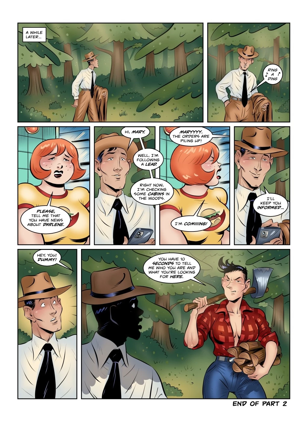 Kidnap Party 2 porn comic picture 32