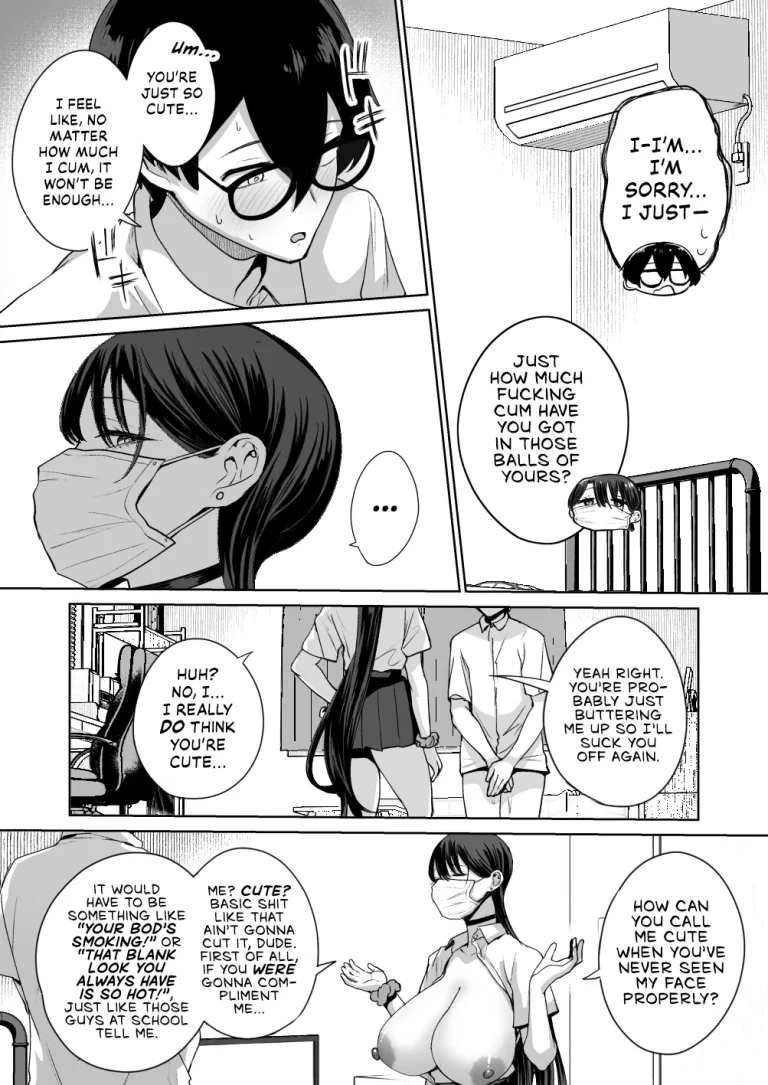 Kind Gyaru x Nerdy Otaku: This Bitch Even Let a Geek Like Me Creampie Her Slutty Pussy! | Otaku no Boku ni mo Nakadashi Sasete Kureru Yasashii Yariman Bitch Gal porn comic picture 19