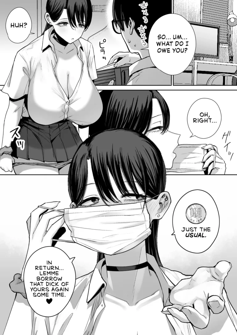 Kind Gyaru x Nerdy Otaku: This Bitch Even Let a Geek Like Me Creampie Her Slutty Pussy! | Otaku no Boku ni mo Nakadashi Sasete Kureru Yasashii Yariman Bitch Gal porn comic picture 47