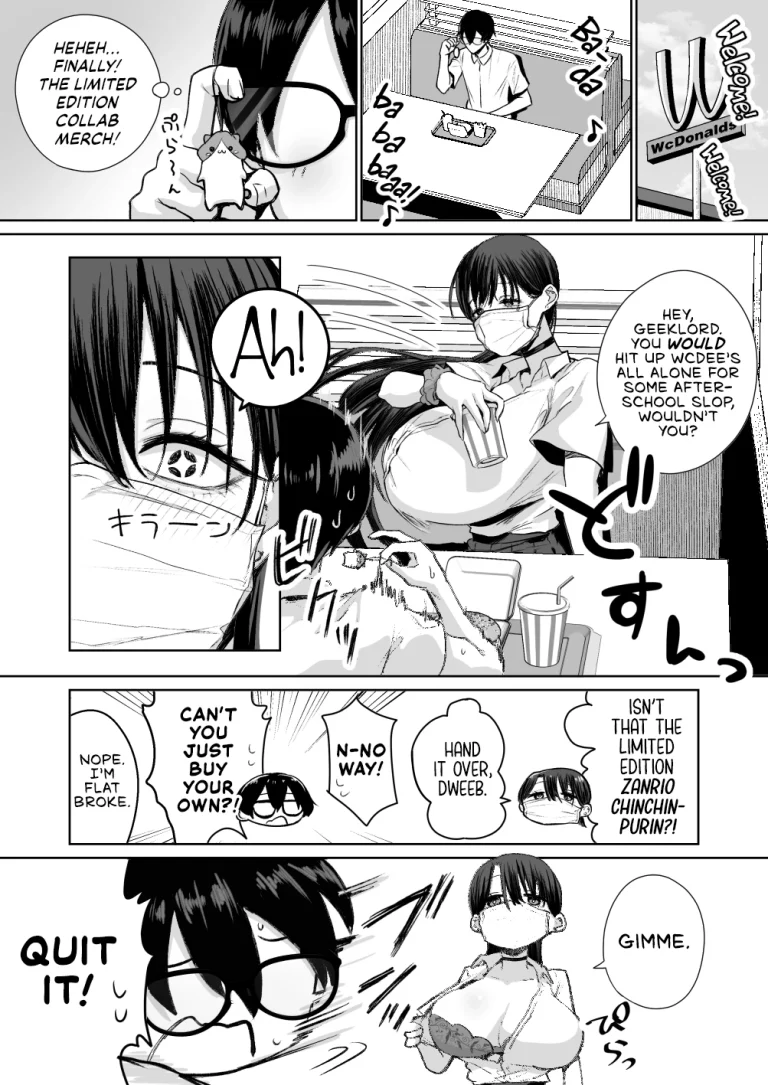 Kind Gyaru x Nerdy Otaku: This Bitch Even Let a Geek Like Me Creampie Her Slutty Pussy! | Otaku no Boku ni mo Nakadashi Sasete Kureru Yasashii Yariman Bitch Gal porn comic picture 7