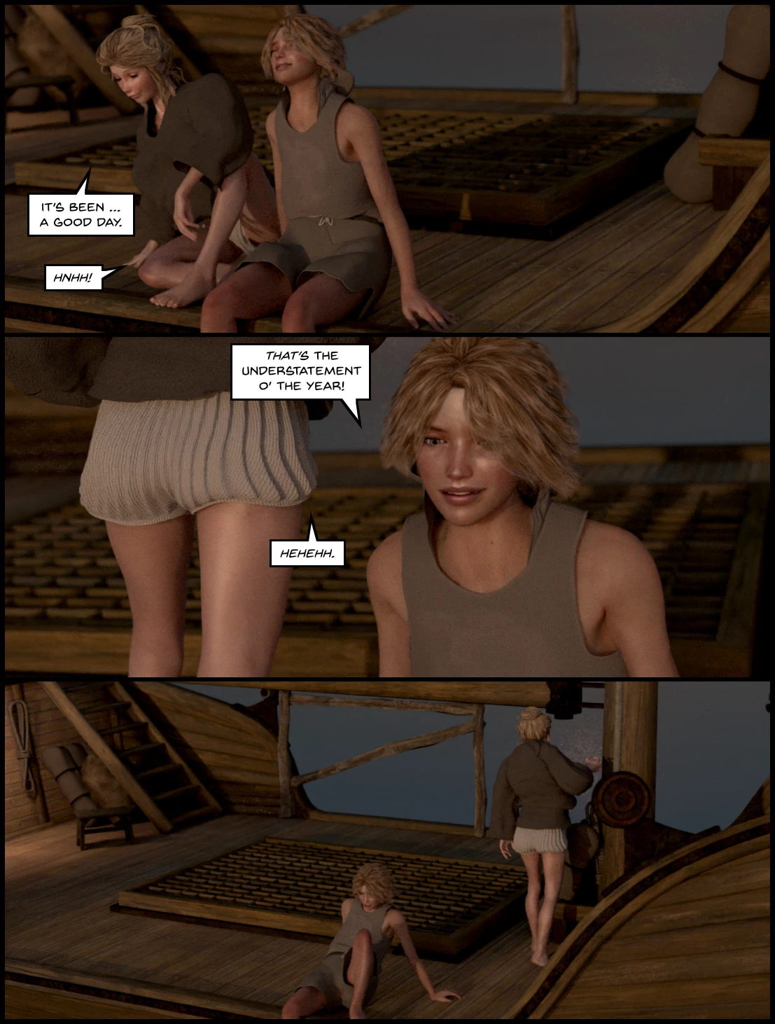 Kinfolk to the quiet skies porn comic picture 100