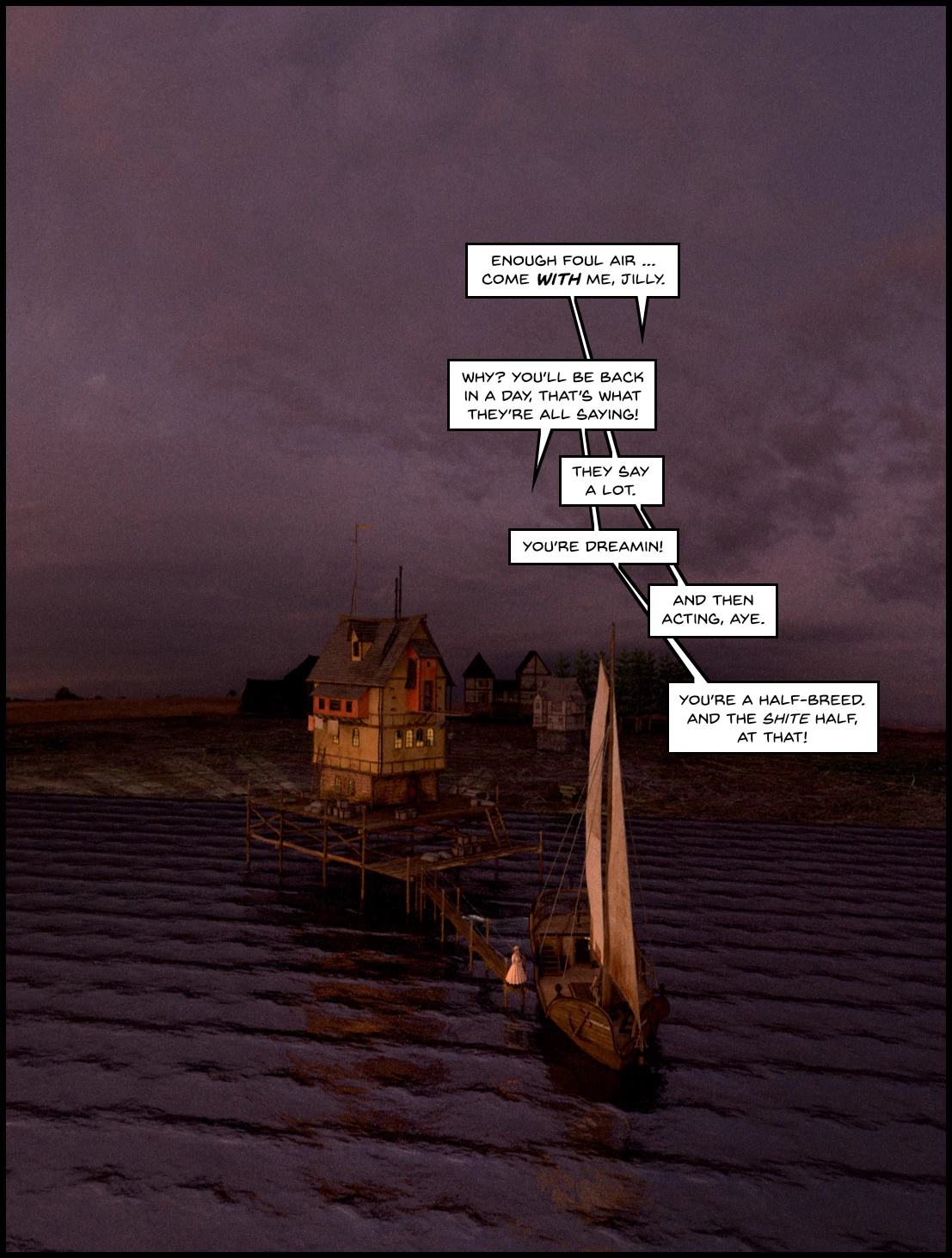 Kinfolk to the quiet skies porn comic picture 11