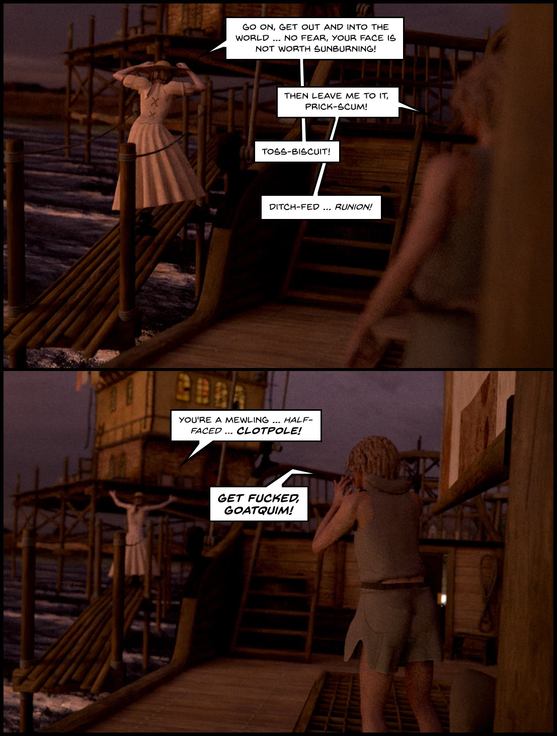 Kinfolk to the quiet skies porn comic picture 12