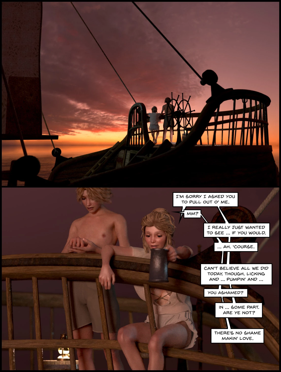 Kinfolk to the quiet skies porn comic picture 149