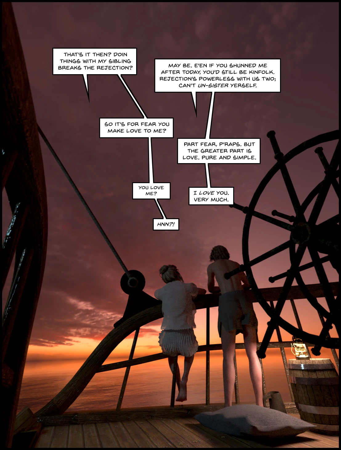Kinfolk to the quiet skies porn comic picture 151