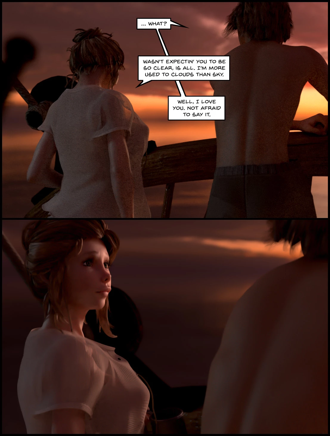 Kinfolk to the quiet skies porn comic picture 152