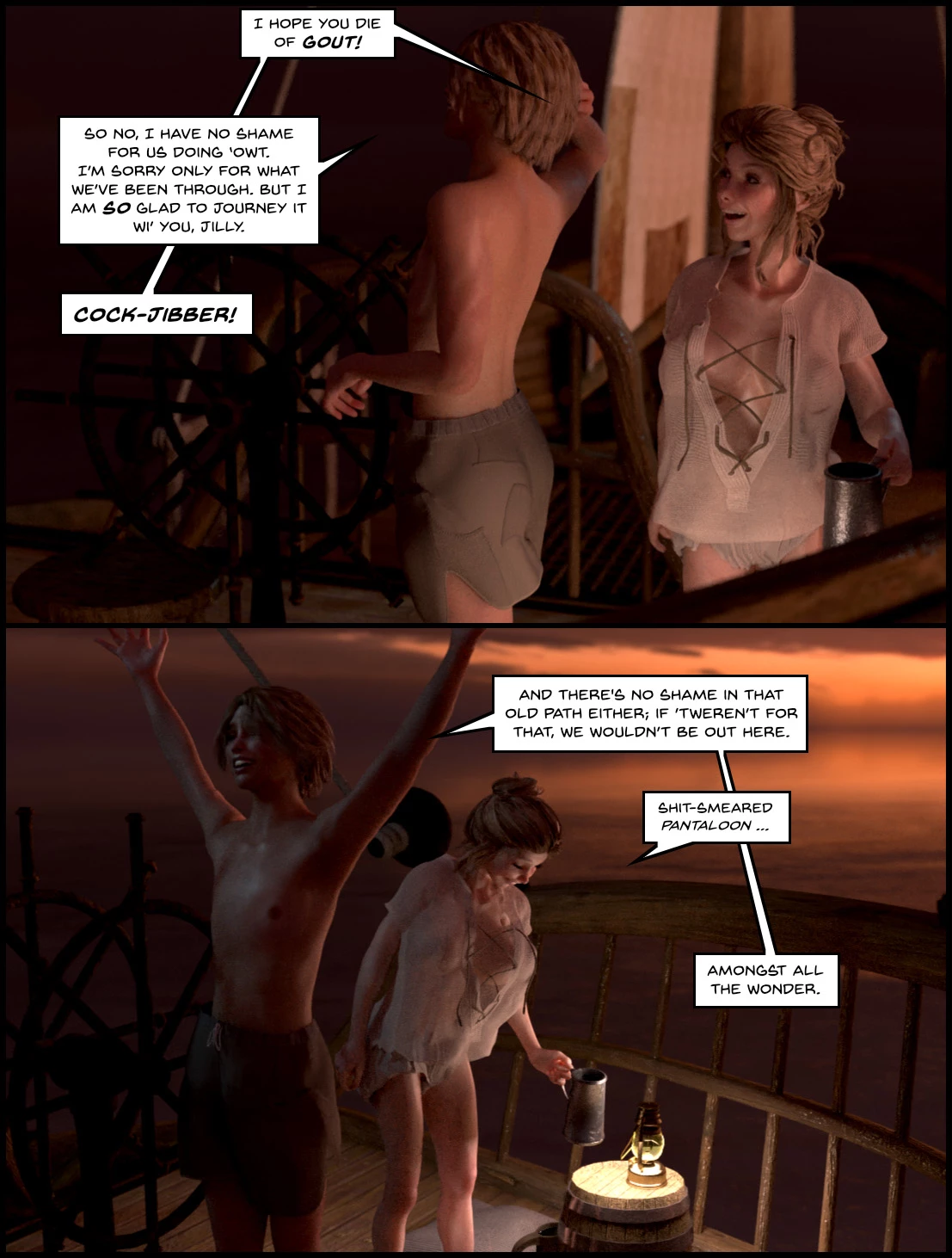 Kinfolk to the quiet skies porn comic picture 154