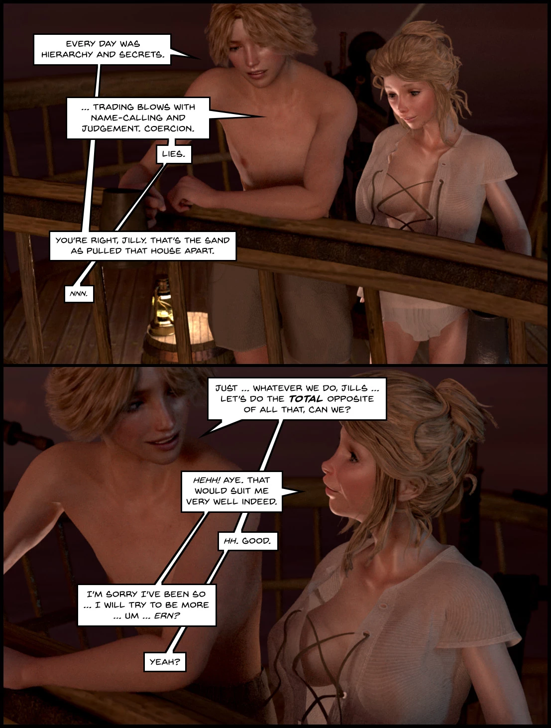 Kinfolk to the quiet skies porn comic picture 159