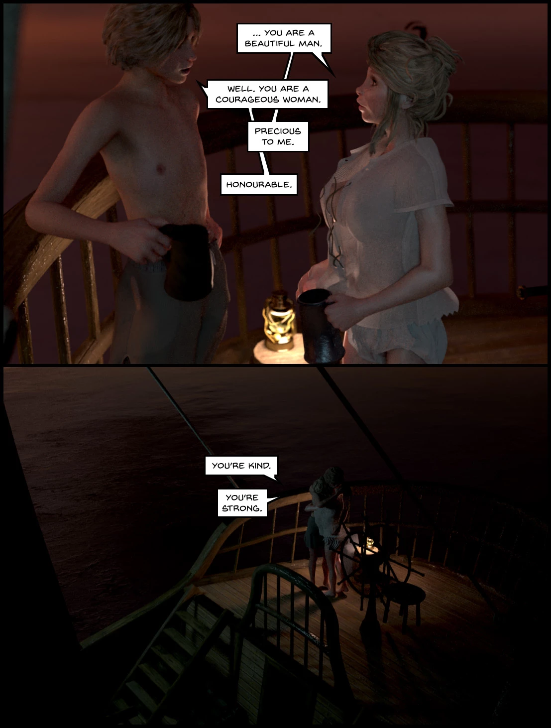 Kinfolk to the quiet skies porn comic picture 160