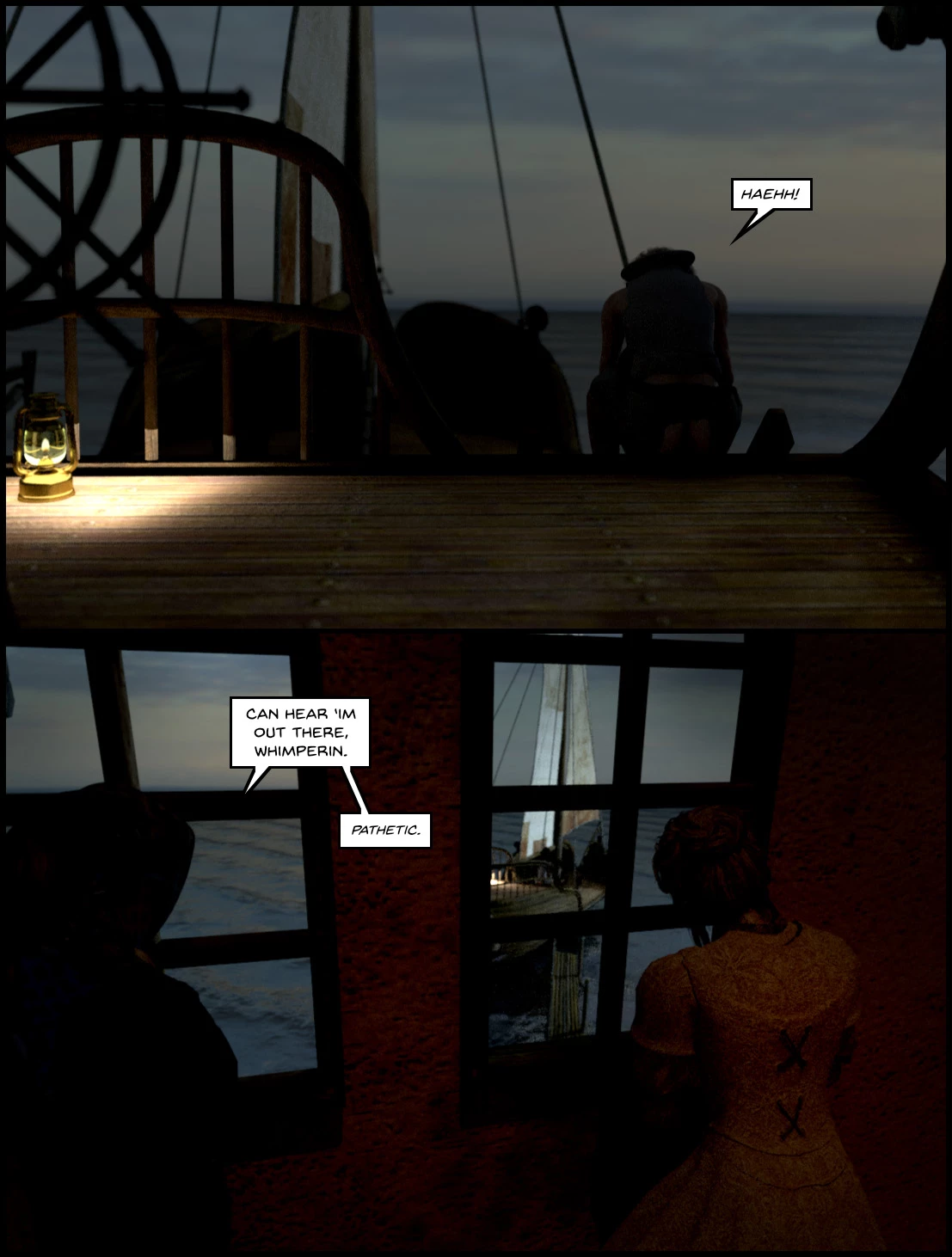 Kinfolk to the quiet skies porn comic picture 17